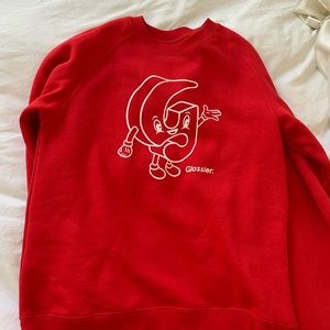 GLOSSIER discontinued Christmas sweater!